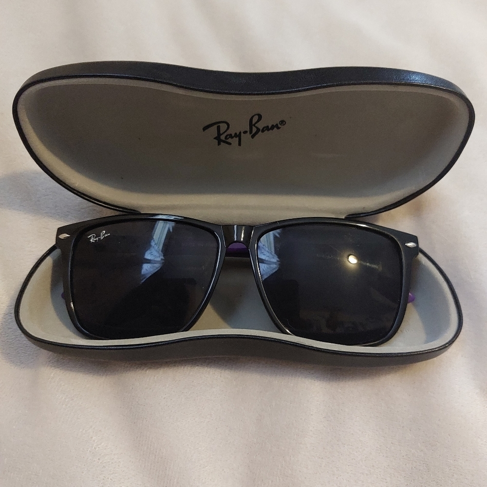 Purple RayBan Sunglasses